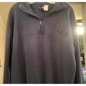 This North face sweatshirt is an adult small, but would also fit a medium.
